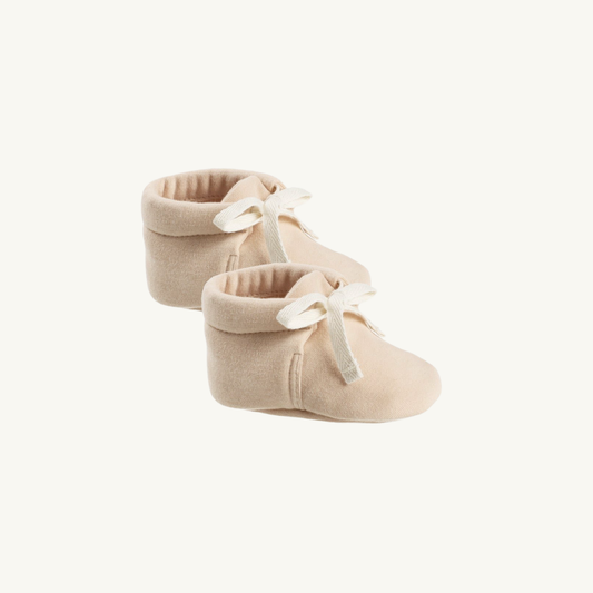 Bottines de coton biologique | Quincy Mae