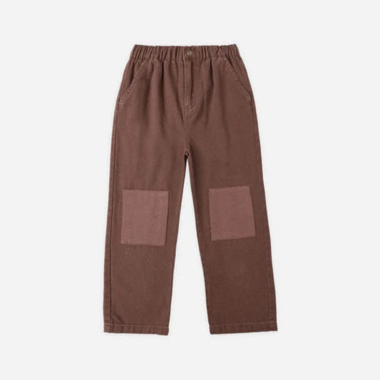 Baggy Pant Brown | Rylee + Cru