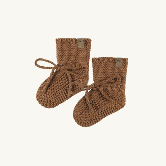 Bottines en tricot Cannelle | Quincy Mae