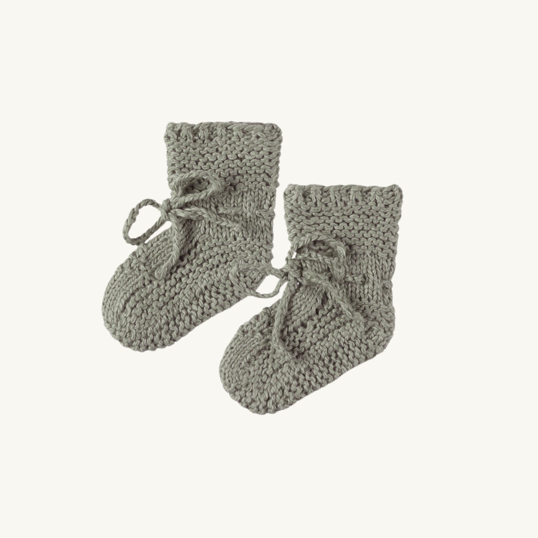 Bottines en tricot Basil | Quincy Mae