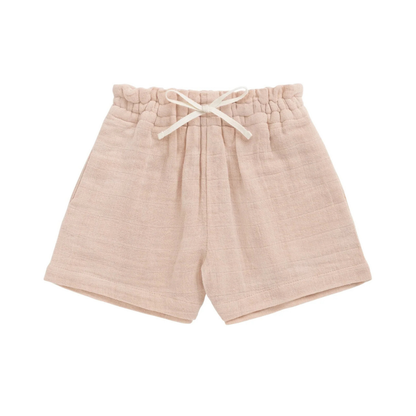 Top Muslin Mirabel + Shorts Élodie Chalk Pink | Jamie Kay