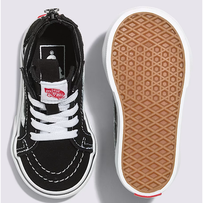 Vans SK8 HI Zip noir pour petit enfant