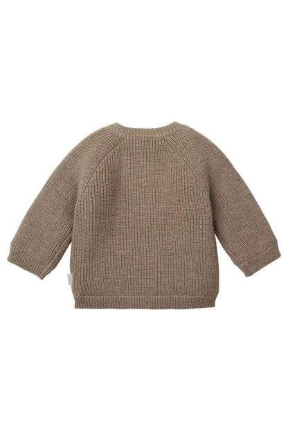 Cardigan tricot Nevers taupe | Noppies