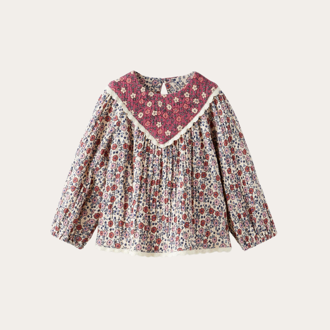 SM | Chemisier Zara floral boho 12-18 mois