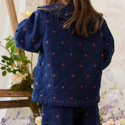 Amandine Jacket Cerise Denin | Jamie Kay