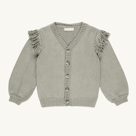 Cardigan à franges Lauren | Rylee + cru