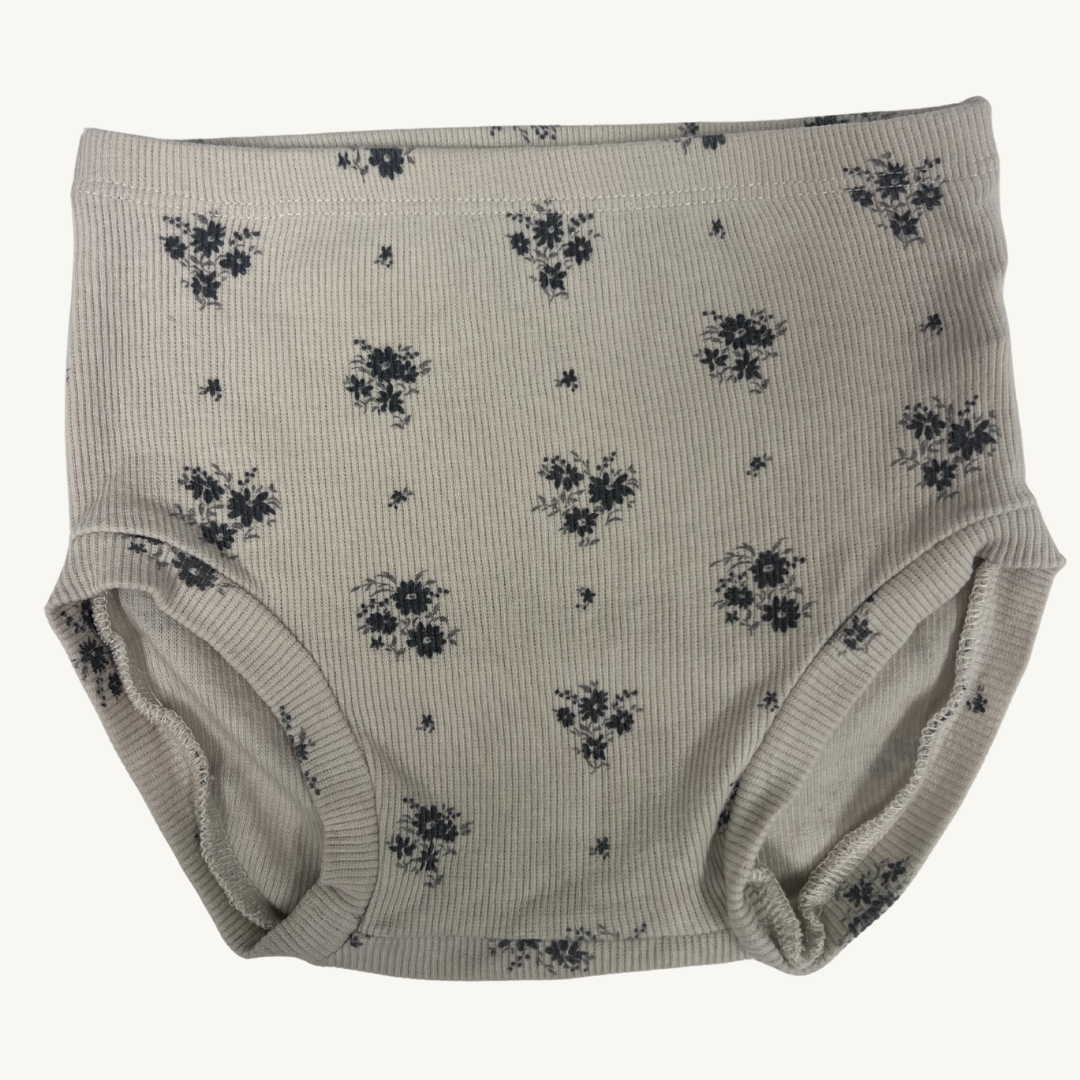 SM | Ribbed dress and bloomer Quincy Mae 2-3Y