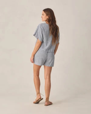 Juniper Set Marine Gingham | Rylee + Cru