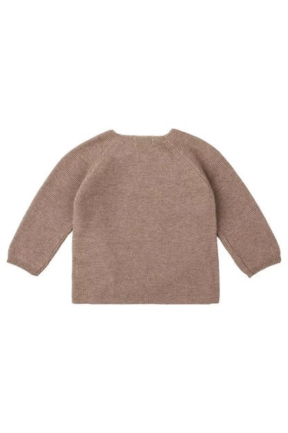 Cardigan tricot taupe | Noppies