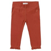 Leggings Varamin ribbed baked clay | Noppies