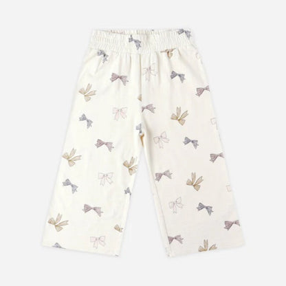 Wide Leg Pant Bows | Rylee + Cru