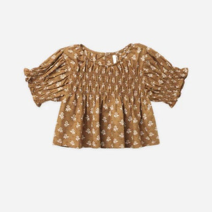 Mae Skirt Golden Fleur + Colette Tee Set 6-7Y | Rylee + Cru