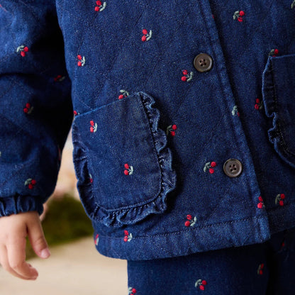 Amandine Jacket Cerise Denin | Jamie Kay