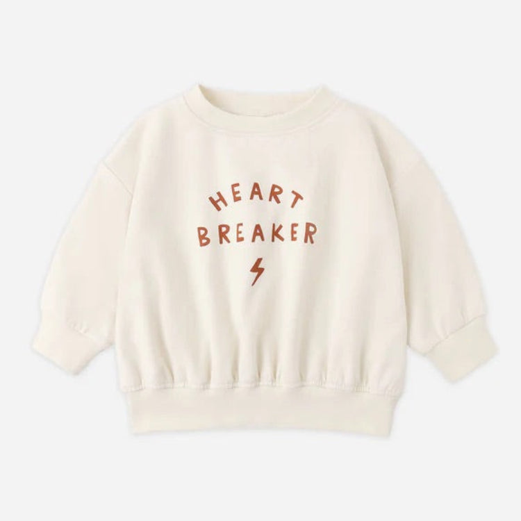 Relaxed Sweatshirt Heart Breaker | Quincy Mae