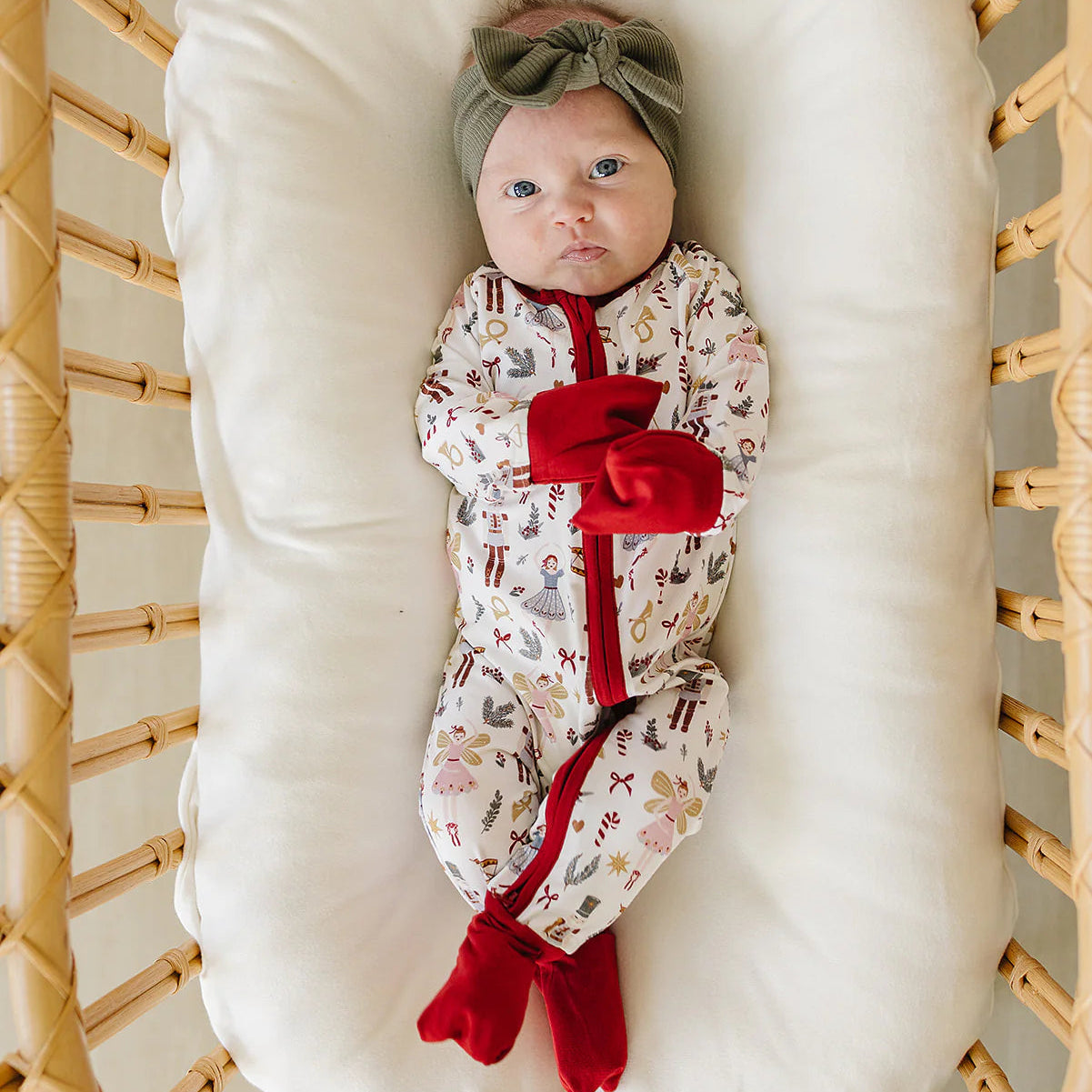Pyjama Noël bamboo une-pièce | Mebie Baby