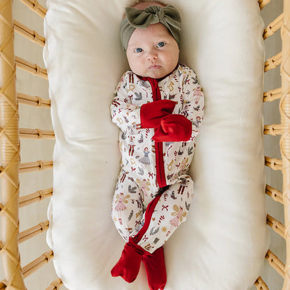 Pyjama Noël bamboo une-pièce | Mebie Baby