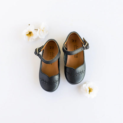 Black Cosecha Mary Janes size 5US | Adelissa & Co