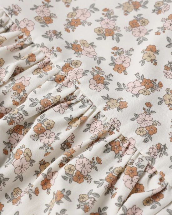 Bamboo Babydoll Dress Wildflower | Quincy Mae