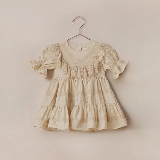 Genevieve Dress Ecru | Noralee