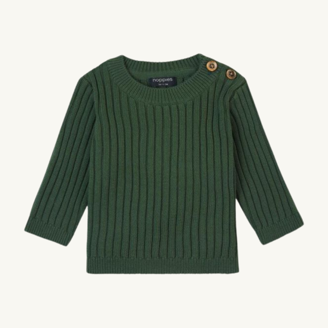 Chandail tricot vert | Noppies
