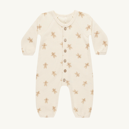 Jumpsuit gaufré pain d’épices | Quincy Mae