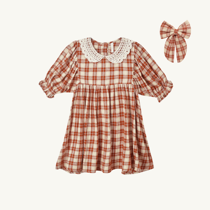 Robe Heidi et boucle Plaid | Rylee + Cru