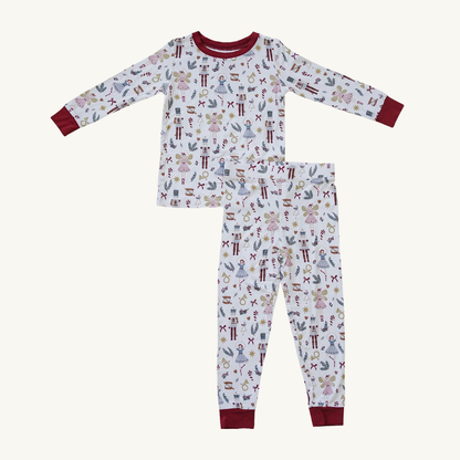 Pyjama de Noël fille deux pièces Mebie
