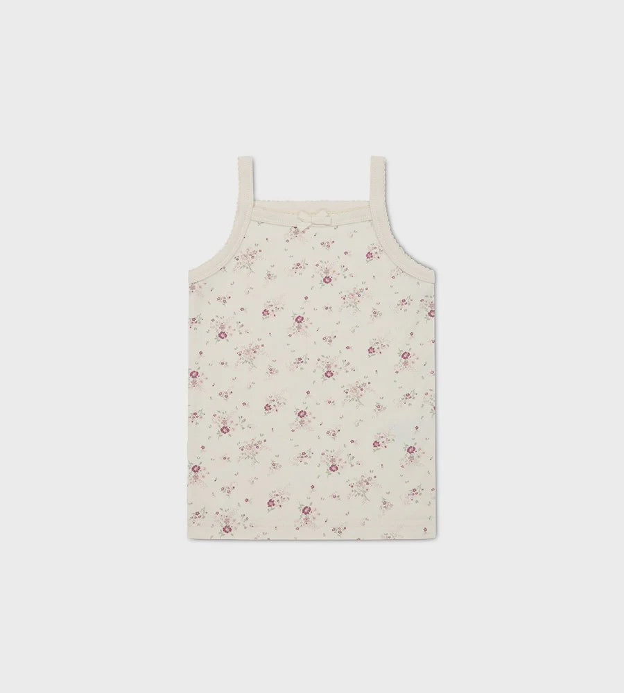 Singlet Simple Flowers Egret | Jamie Kay