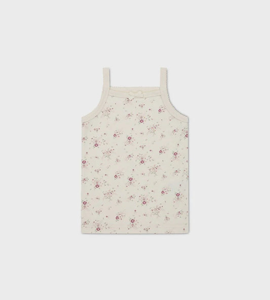 Singlet Simple Flowers Egret | Jamie Kay