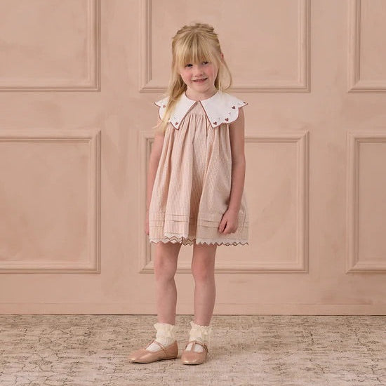 Florence Dress Petal Stripe | Noralee