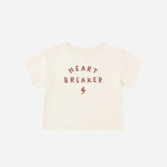 Boxy Tee Heartbreaker | Quincy Mae