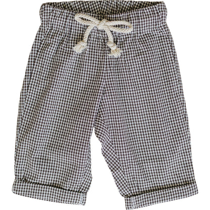 Brown plaid pants | Mebie