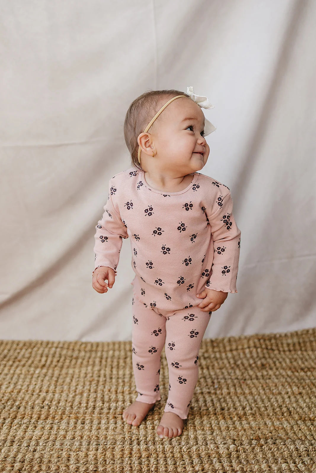 Pink Petals Cotton set | Mebie