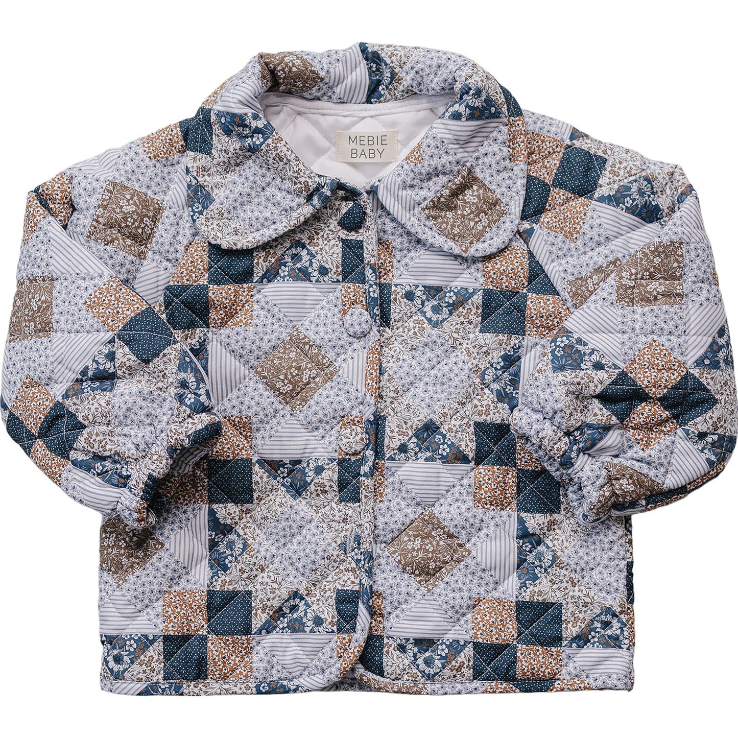 Patchwork Quitted Jacket | Mebie