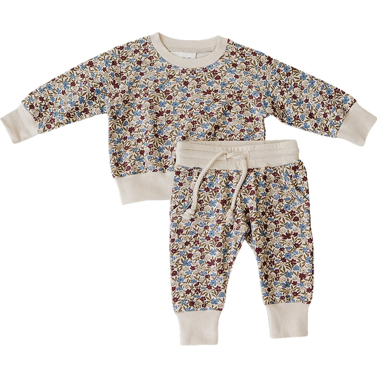 Desert Floral French Terry Set | Mebie