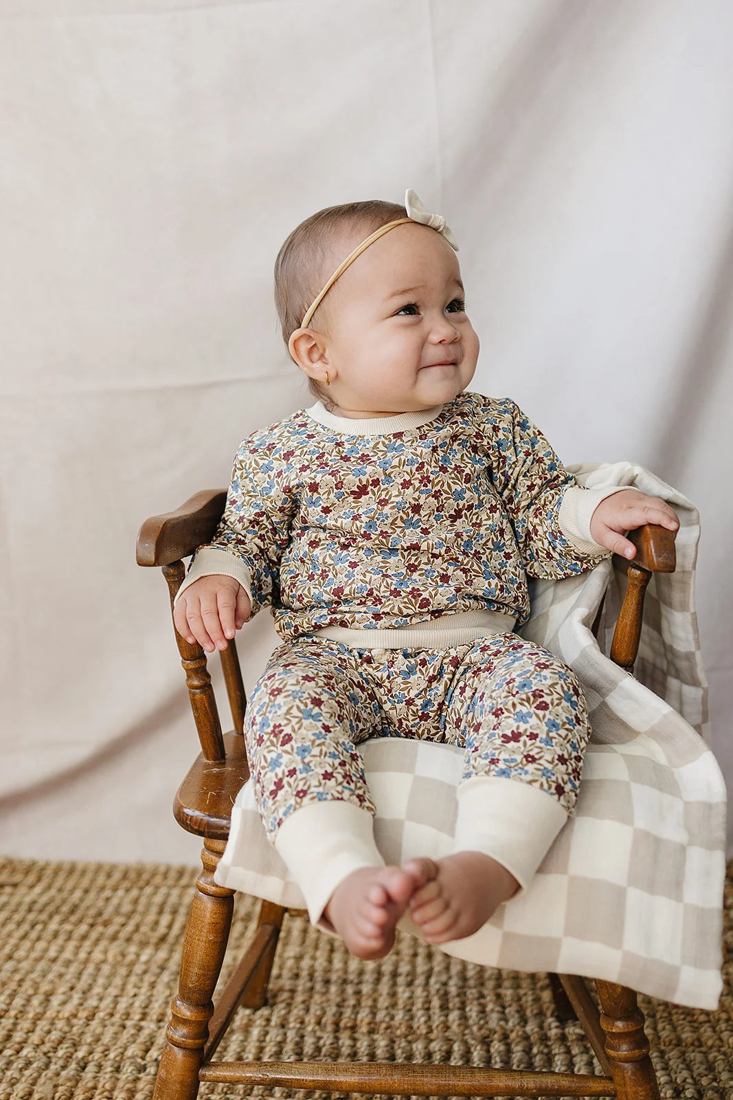 Desert Floral French Terry Set | Mebie