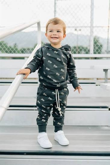 Go Team Hooded French Terry Set | Mebie