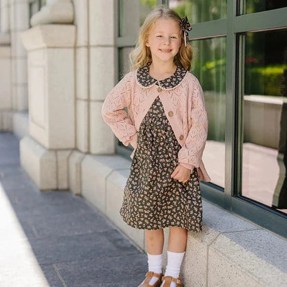 Olive Bloom Dress | Mebie