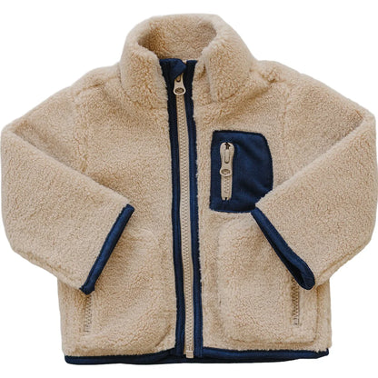 Sherpa zip-up Jacket | Mebie