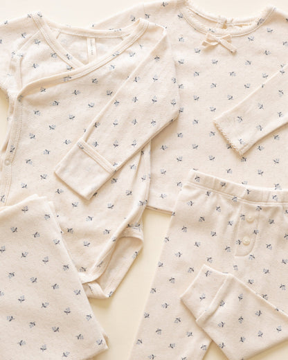 Ensemble Pointelle Blue Disty | Quincy Mae