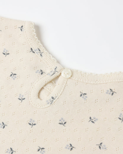 Ensemble Pointelle Blue Disty | Quincy Mae