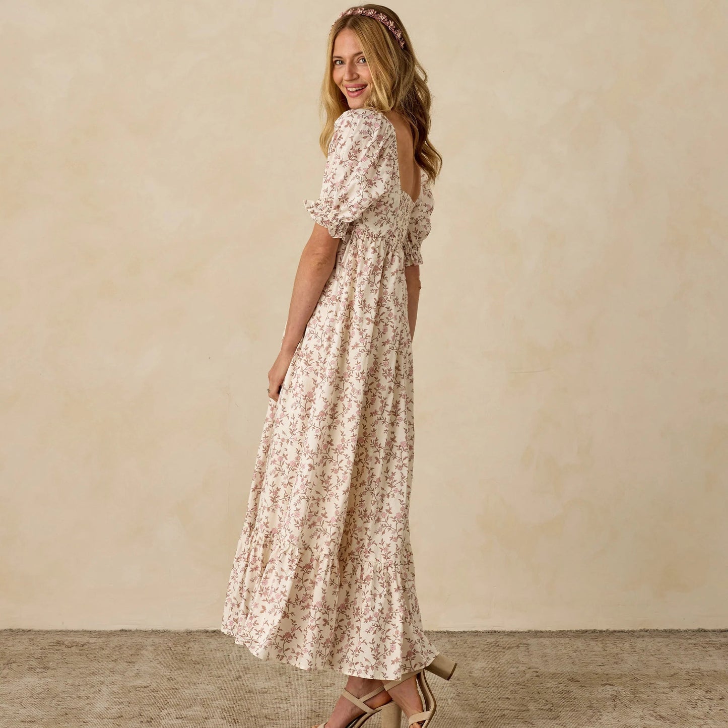 Chloe Dress Rose Meadow | Noralee