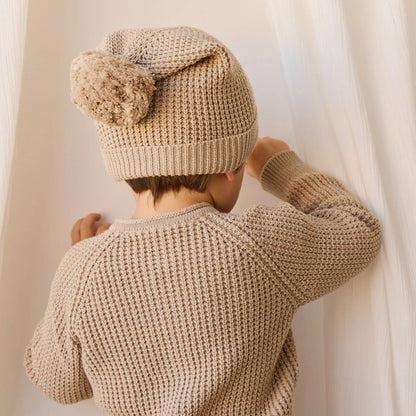 Lane Beanie - Sand Dune Marle | Jamie Kay