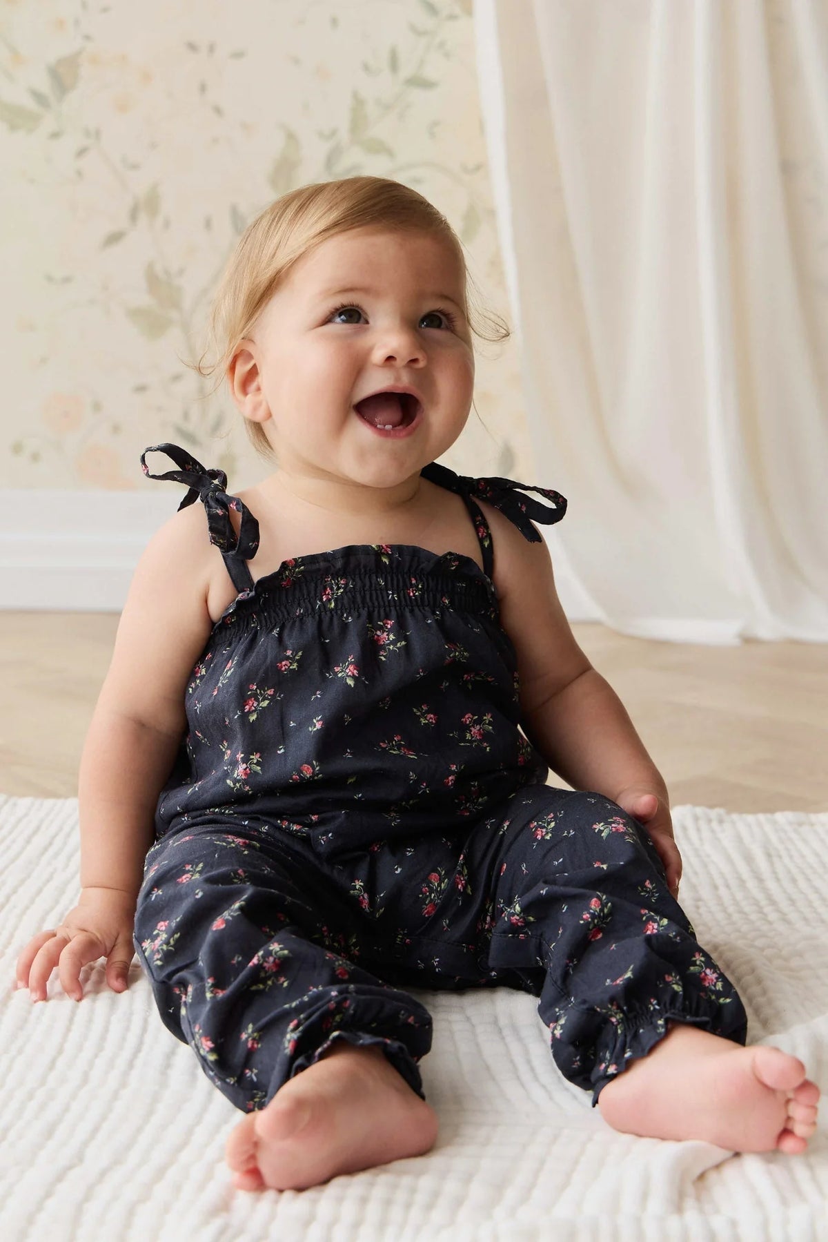 Myla Jumpsuit Bianca Black | Jamie Kay