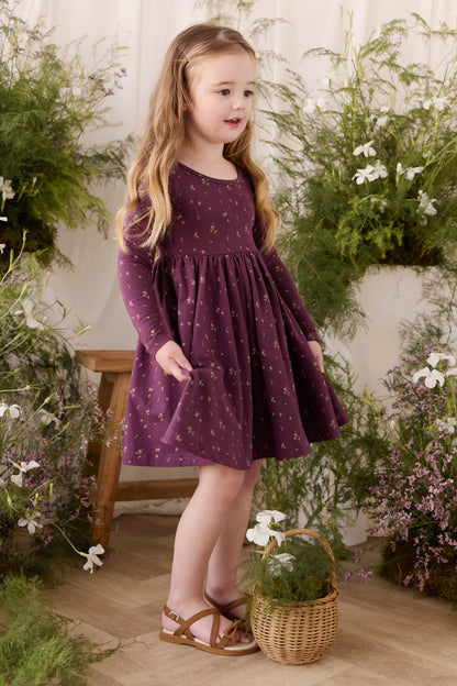 Tallulah Dress - Dina Fig | Jamie Kay