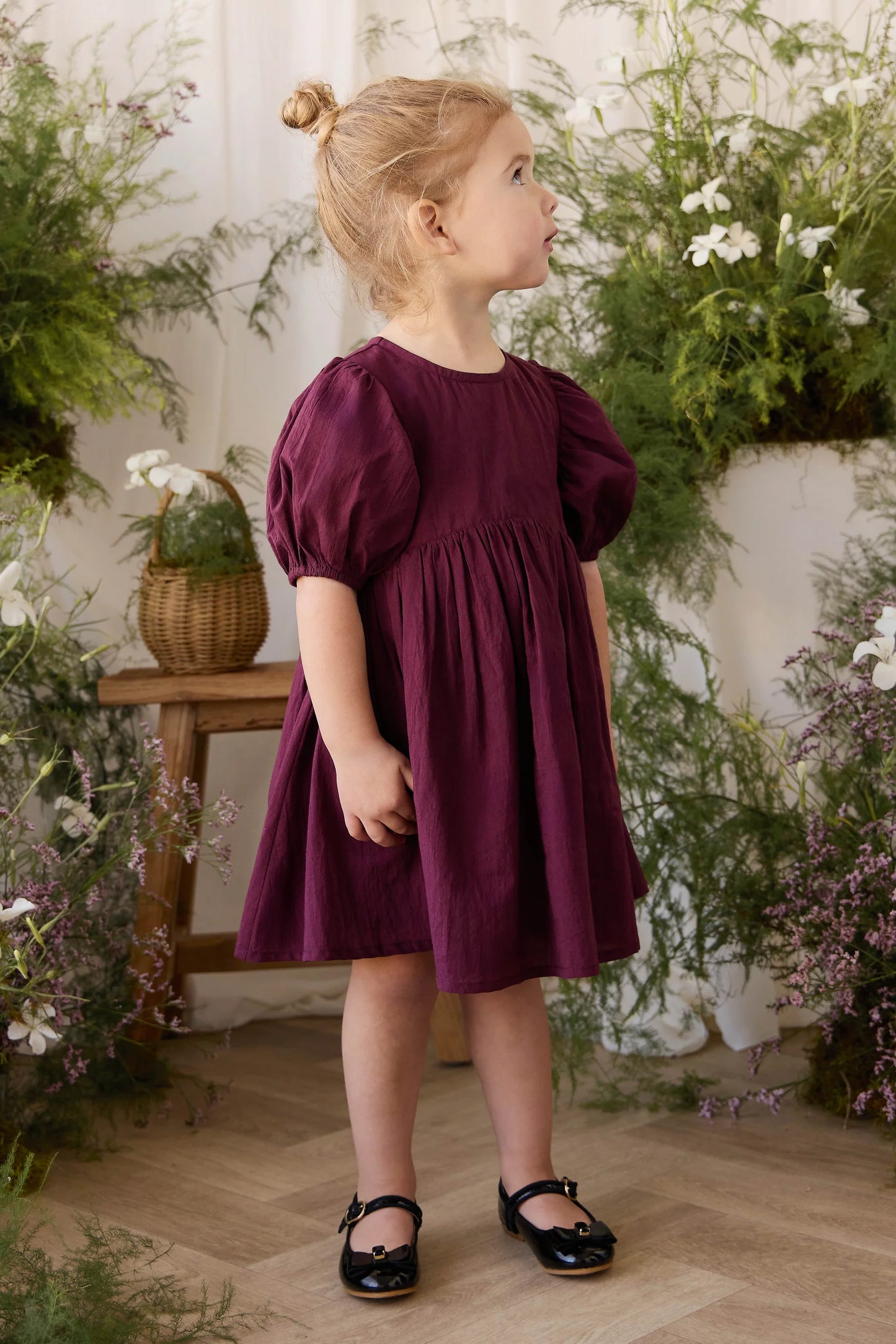 Frannie Dress - Fig | Jamie Kay