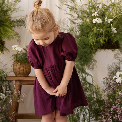 Frannie Dress - Fig | Jamie Kay