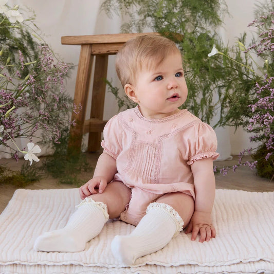 Misty Playsuit - Shell Pink | Jamie Kay