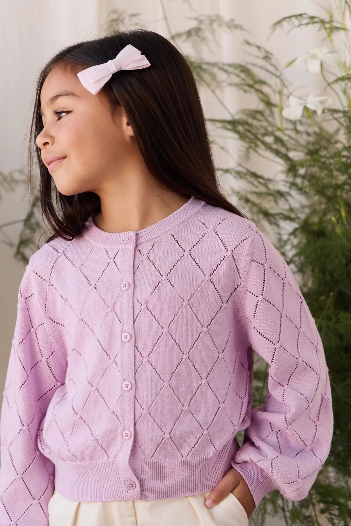 Lilah Cardigan - Orchid Dream | Jamie Kay