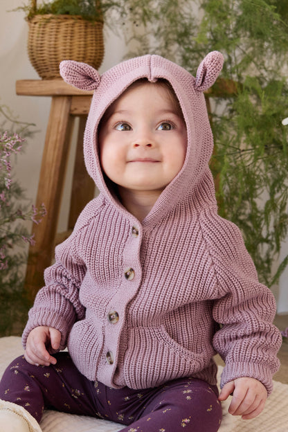 Bear Cardigan - Dreamy Pink | Jamie Kay